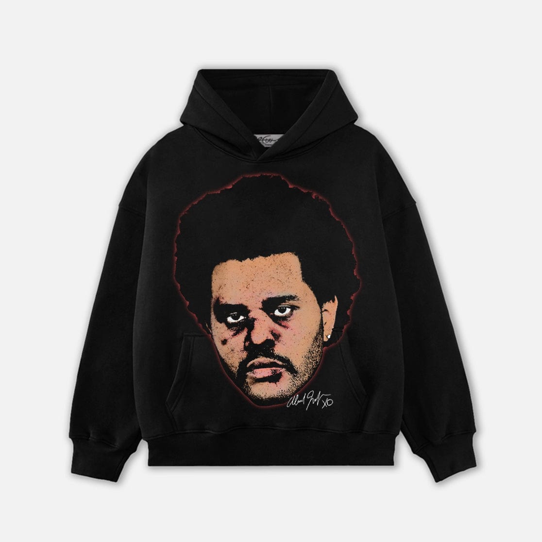 THEWEEKND HEAD HOODIE-1094 - RDMCLOTHINGART