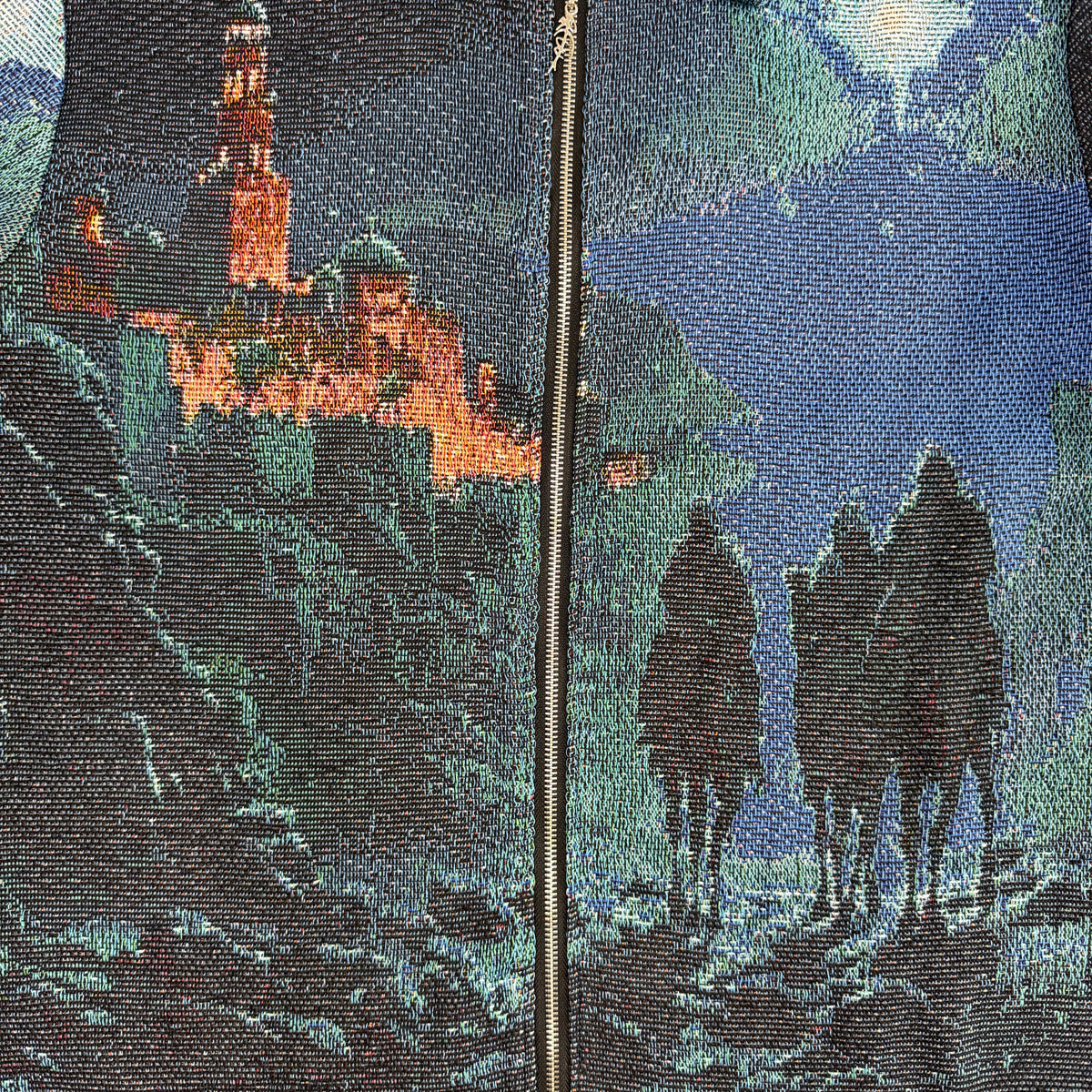 RDMCLOTHINGART tapestry hoodie THREE WISE MEN TAPESTRY JACKET