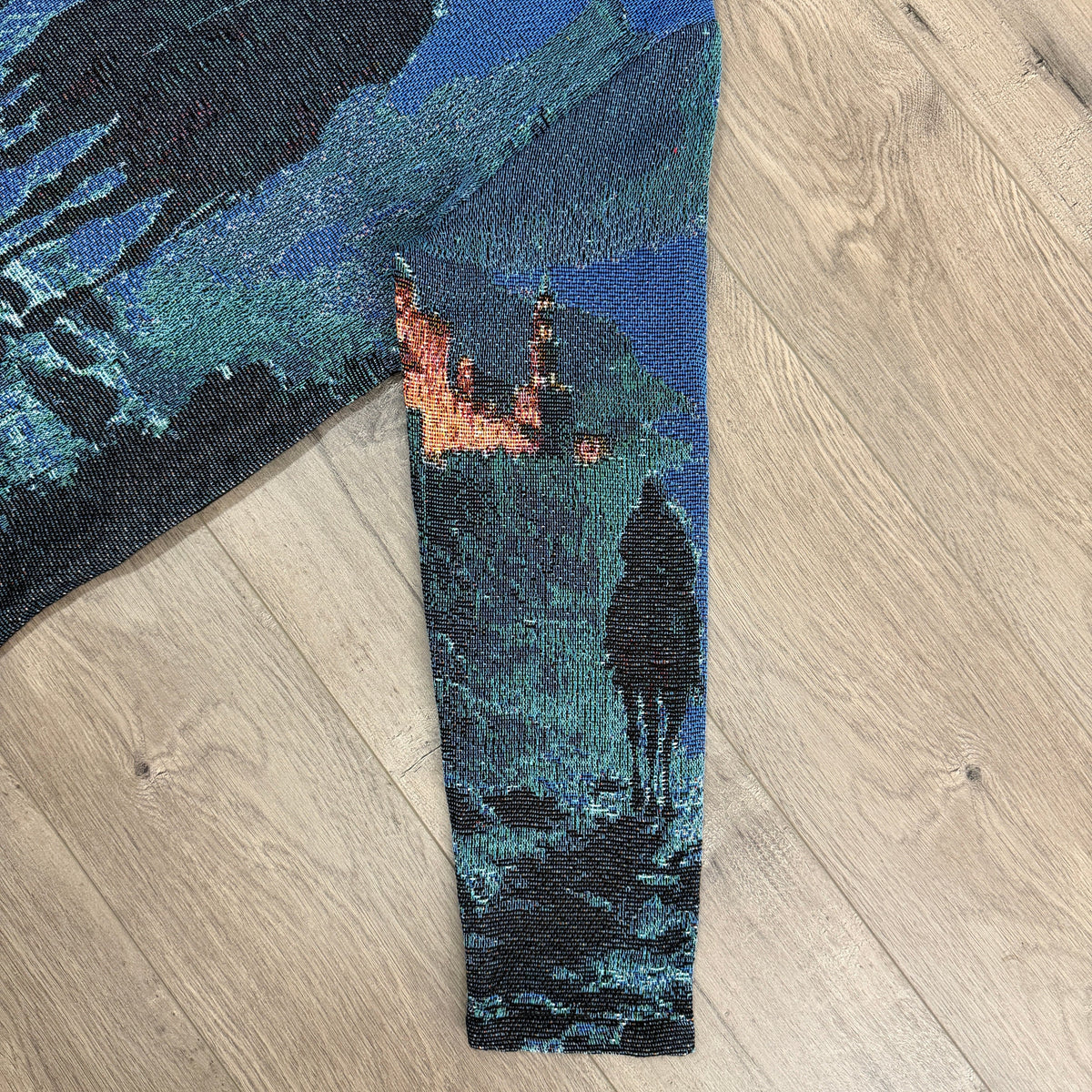 RDMCLOTHINGART tapestry hoodie THREE WISE MEN TAPESTRY JACKET