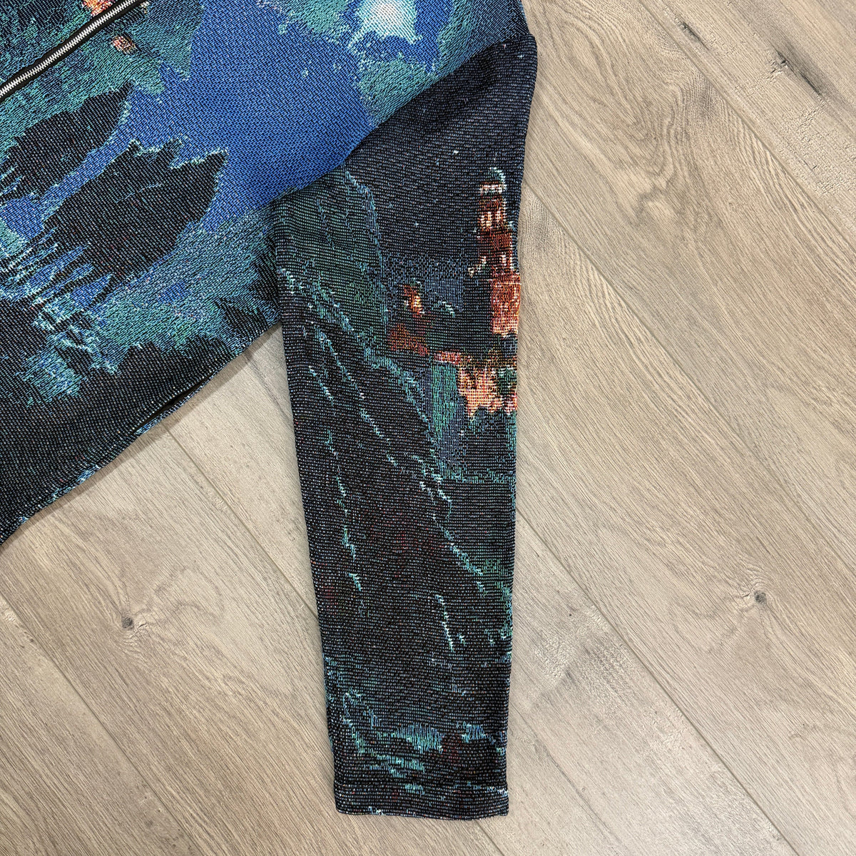 RDMCLOTHINGART tapestry hoodie THREE WISE MEN TAPESTRY JACKET
