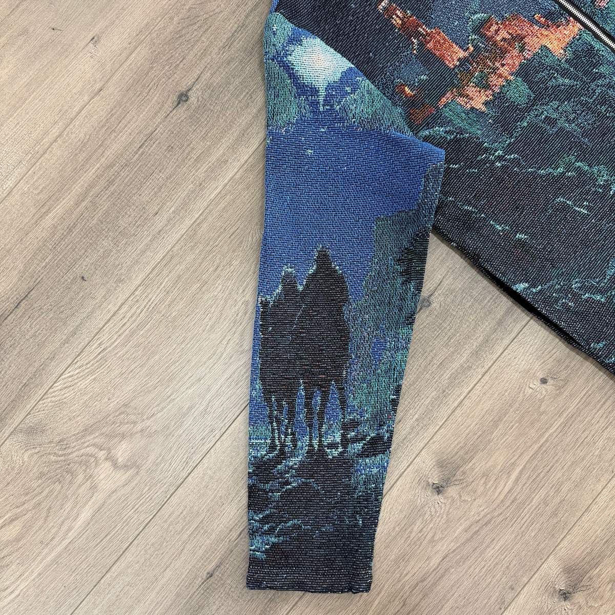 RDMCLOTHINGART tapestry hoodie THREE WISE MEN TAPESTRY JACKET