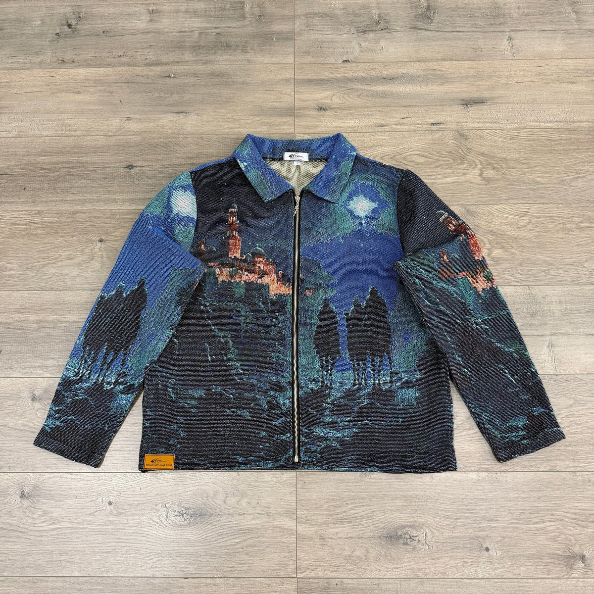 RDMCLOTHINGART tapestry hoodie THREE WISE MEN TAPESTRY JACKET