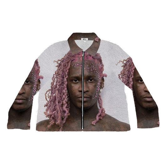 RDMCLOTHINGART tapestry hoodie THUG TAPESTRY JACKET
