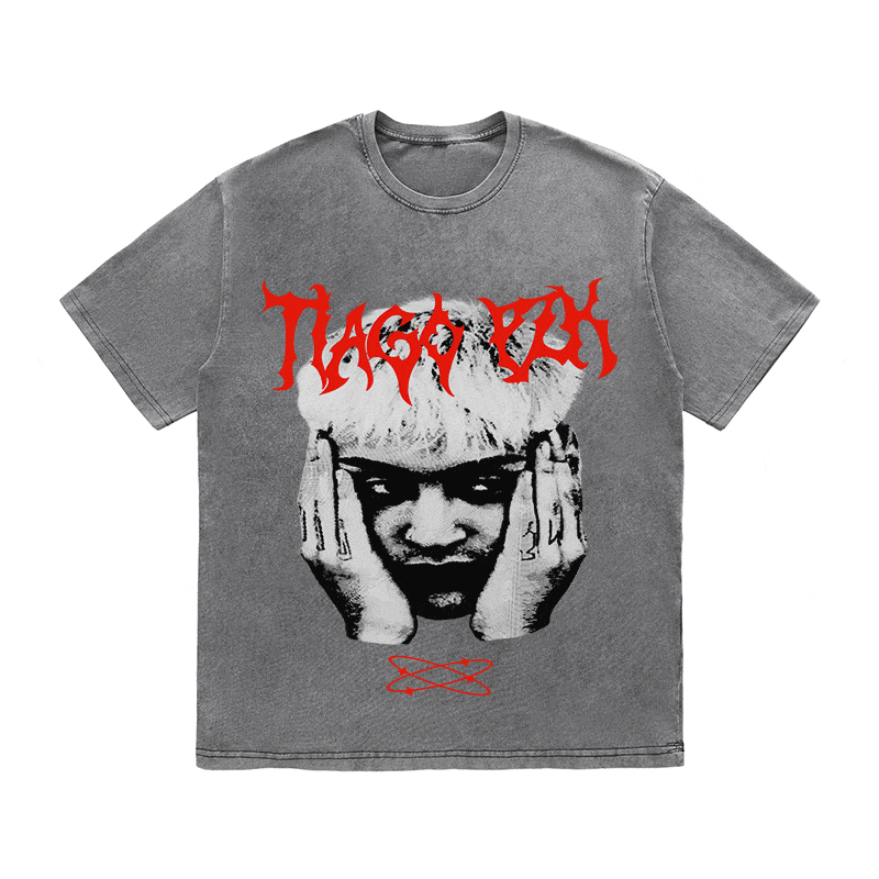 RDMCLOTHINGART tapestry hoodie TIAGO PZK HEAVY WEIGHT COTTON TEE-8921