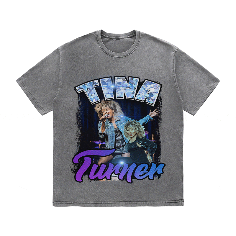 RDMCLOTHINGART tapestry hoodie TINA TURNER HEAVY WEIGHT COTTON TEE-9139