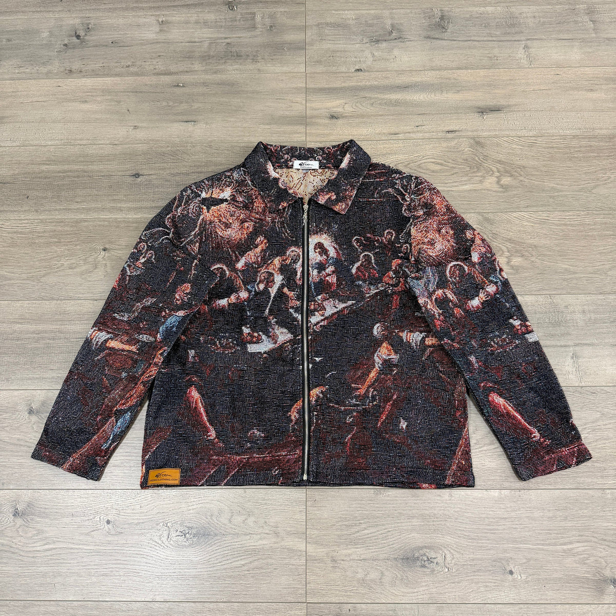 RDMCLOTHINGART tapestry hoodie TINTORETTO'S LAST SUPPER TAPESTRY JACKET