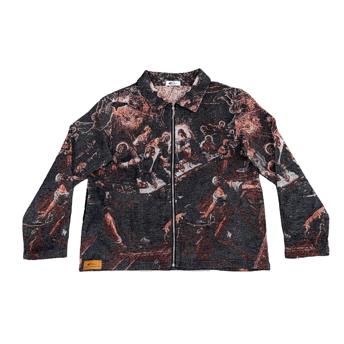 RDMCLOTHINGART tapestry hoodie TINTORETTO'S LAST SUPPER TAPESTRY JACKET
