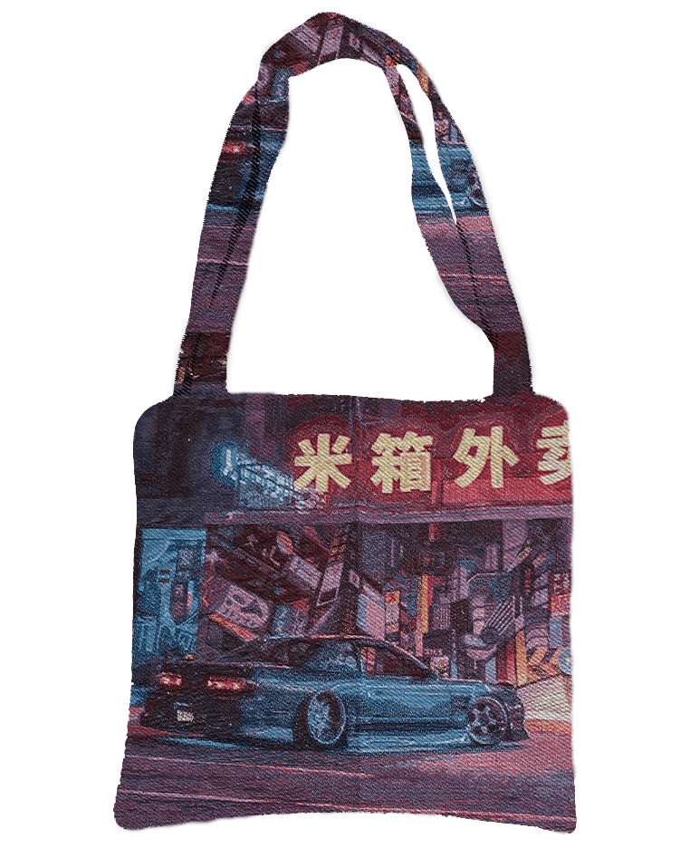 RDMCLOTHINGART tapestry hoodie TOKYO DRIFT TAPESTRY BAG