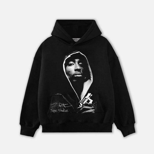 TUPAC HEAD HOODIE-1083 - RDMCLOTHINGART