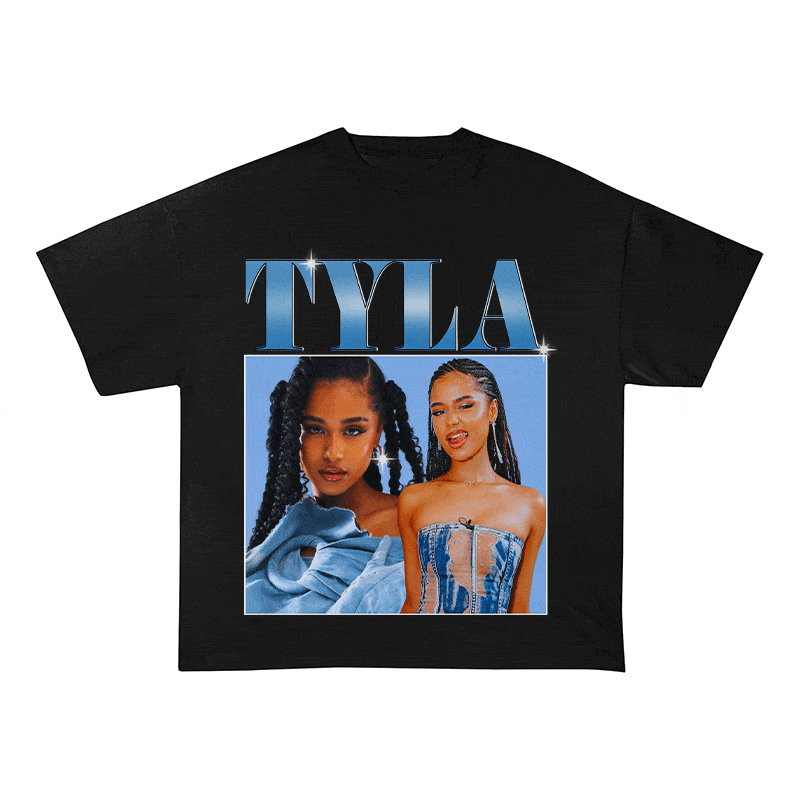 RDMCLOTHINGART tapestry hoodie TYLA HEAVY WEIGHT COTTON TEE-8871