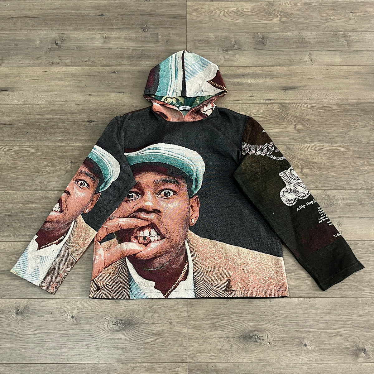 RDMCLOTHINGART tapestry hoodie TYLER TAPESTRY HOODIE