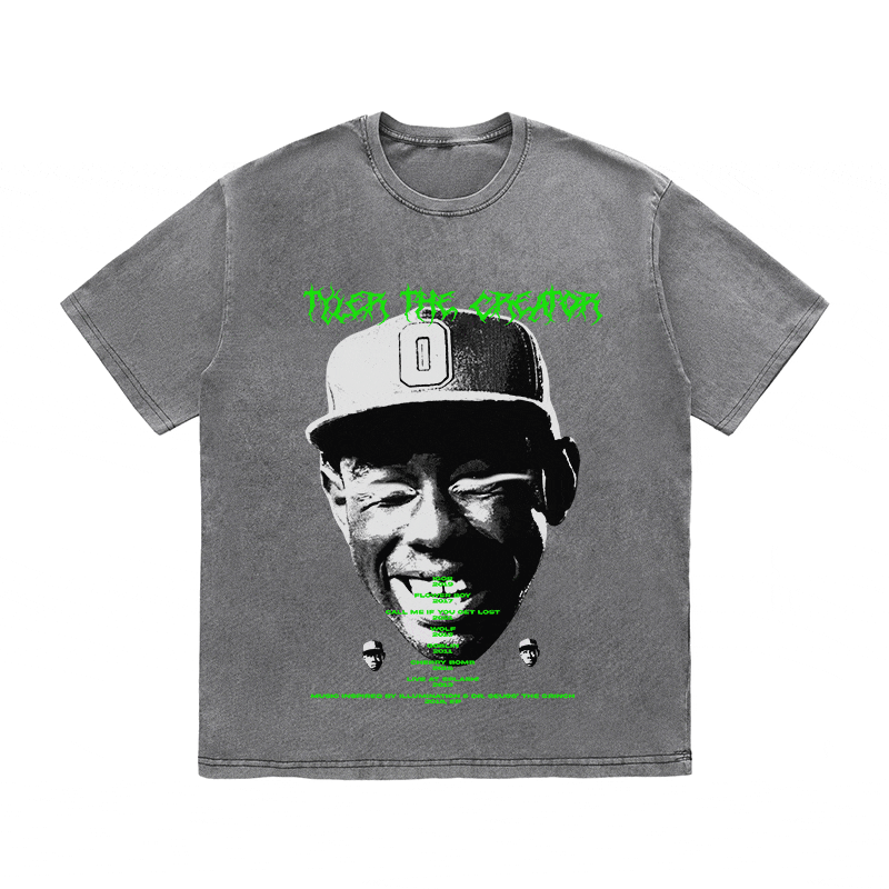 RDMCLOTHINGART tapestry hoodie TYLER THE CREATOR HEAVY WEIGHT COTTON TEE-8895
