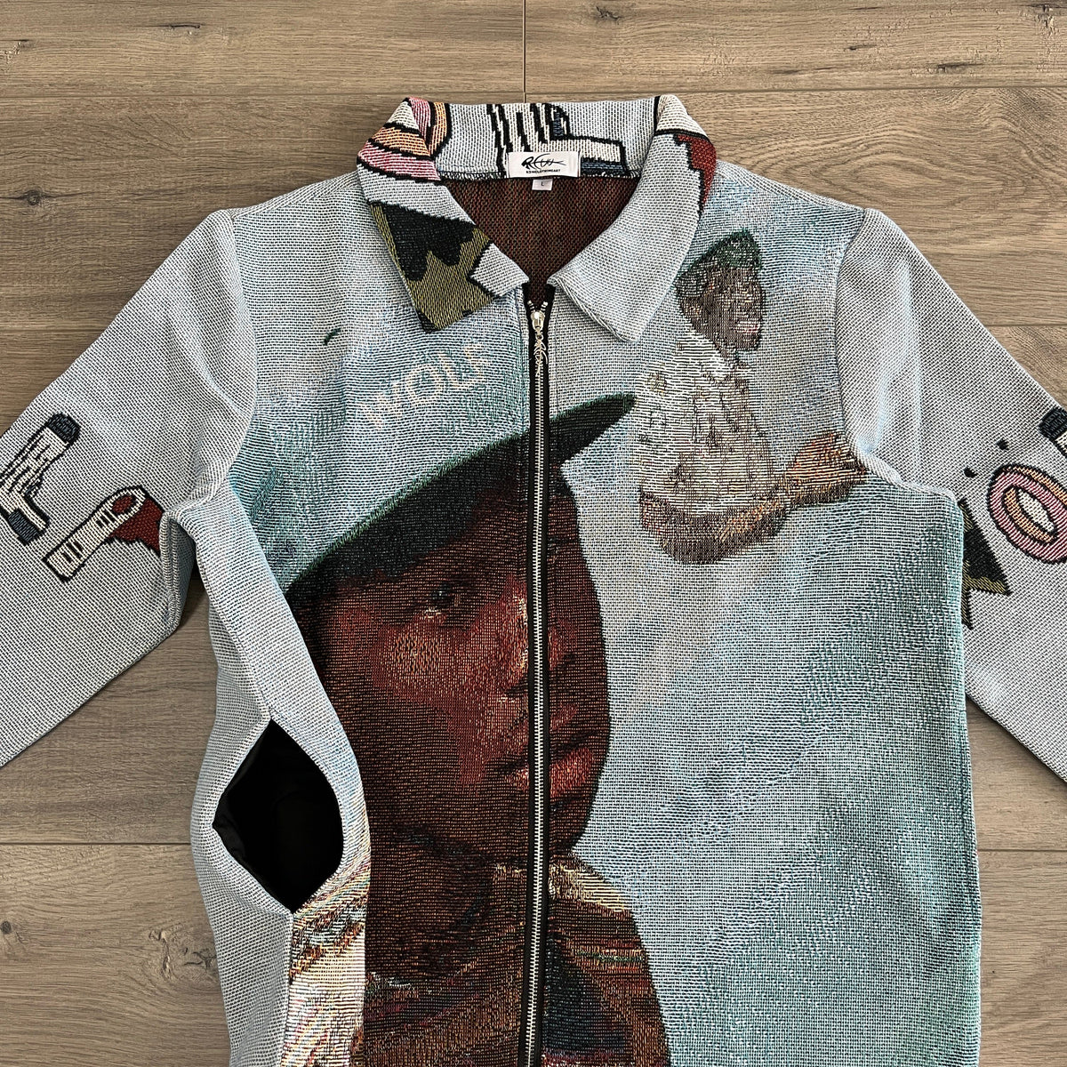 RDMCLOTHINGART tapestry hoodie TYLER V5 TAPESTRY JACKET
