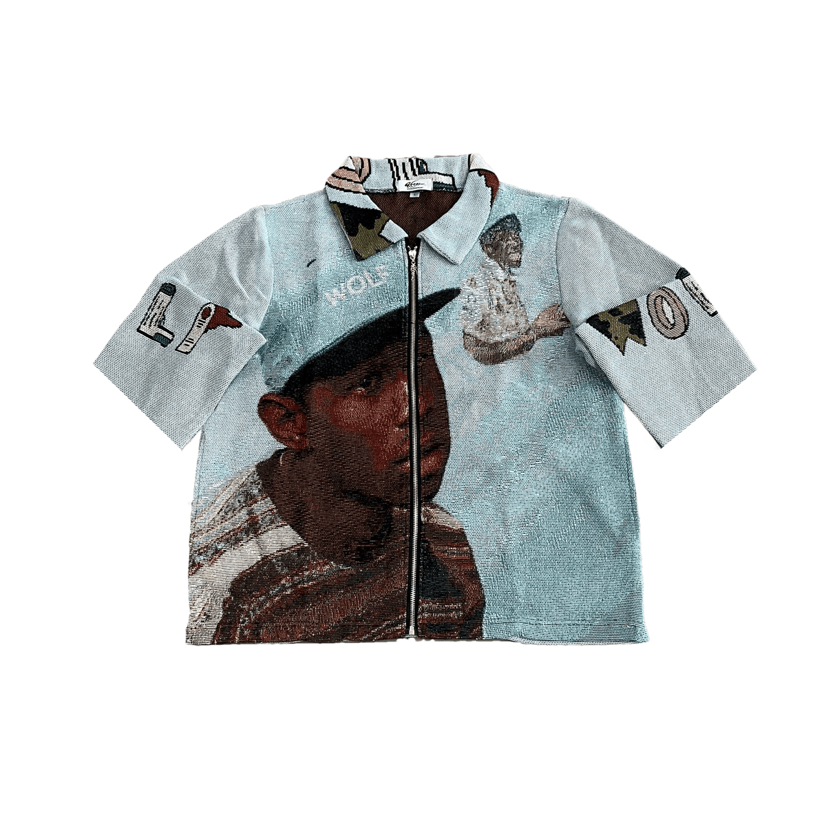 RDMCLOTHINGART tapestry hoodie TYLER V5 TAPESTRY TEE