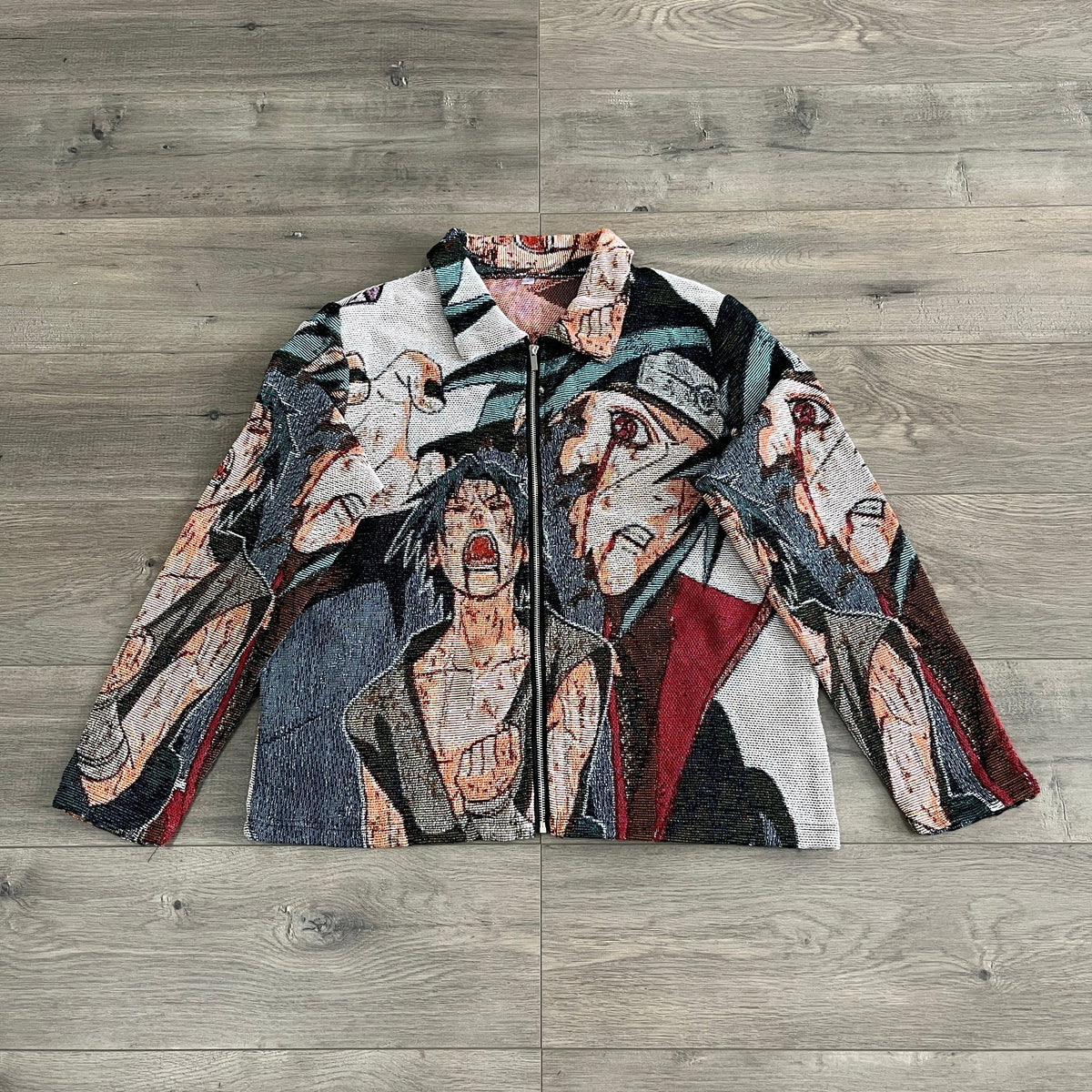 RDMCLOTHINGART tapestry hoodie UCHIHA TAPESTRY JACKET