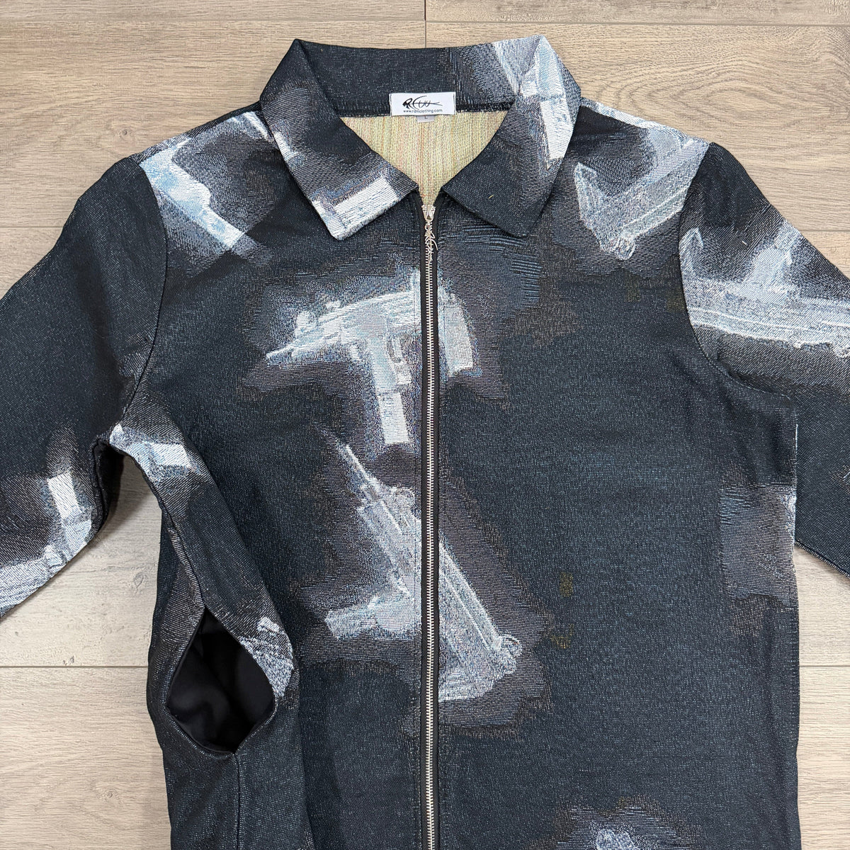RDMCLOTHINGART tapestry hoodie UZI TAPESTRY JACKET
