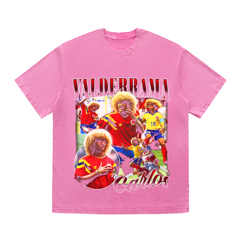 RDMCLOTHINGART tapestry hoodie VALDERRAMA HEAVY WEIGHT COTTON TEE-8986