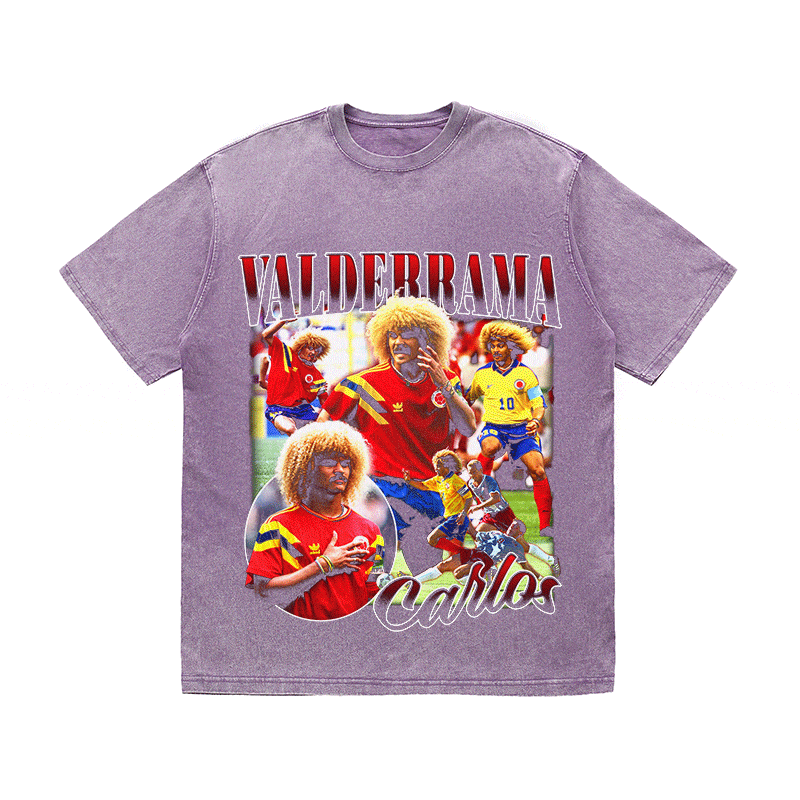 RDMCLOTHINGART tapestry hoodie VALDERRAMA HEAVY WEIGHT COTTON TEE-8986