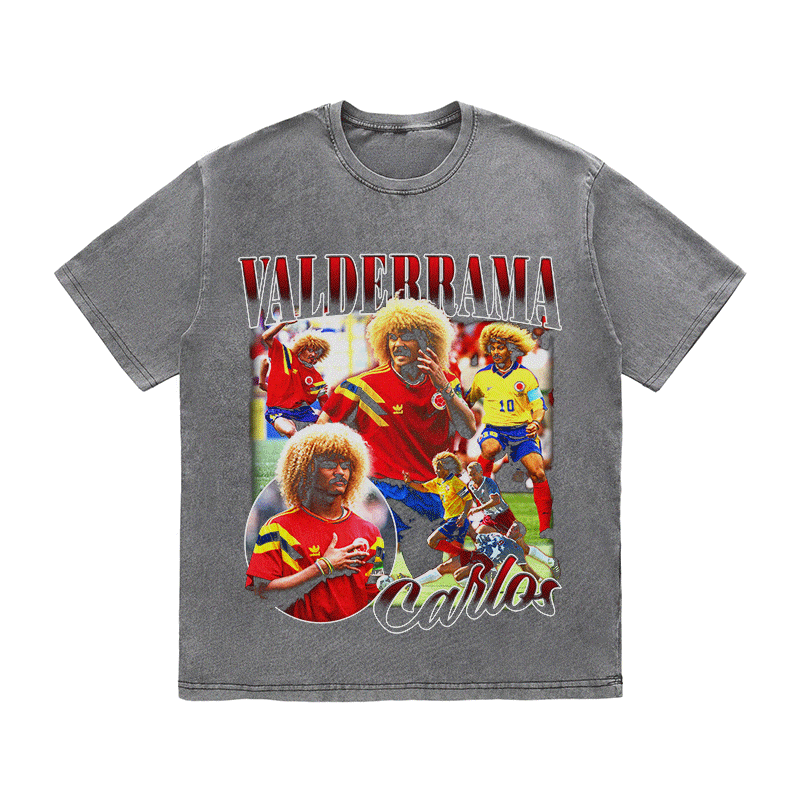 RDMCLOTHINGART tapestry hoodie VALDERRAMA HEAVY WEIGHT COTTON TEE-8986