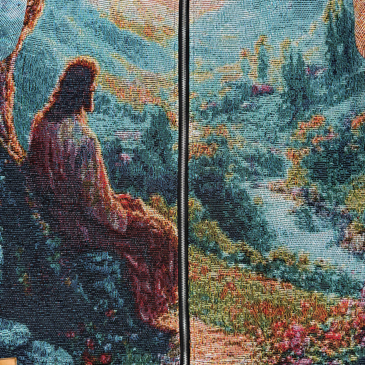 RDMCLOTHINGART tapestry hoodie VALLEY OF PEACE TAPESTRY JACKET