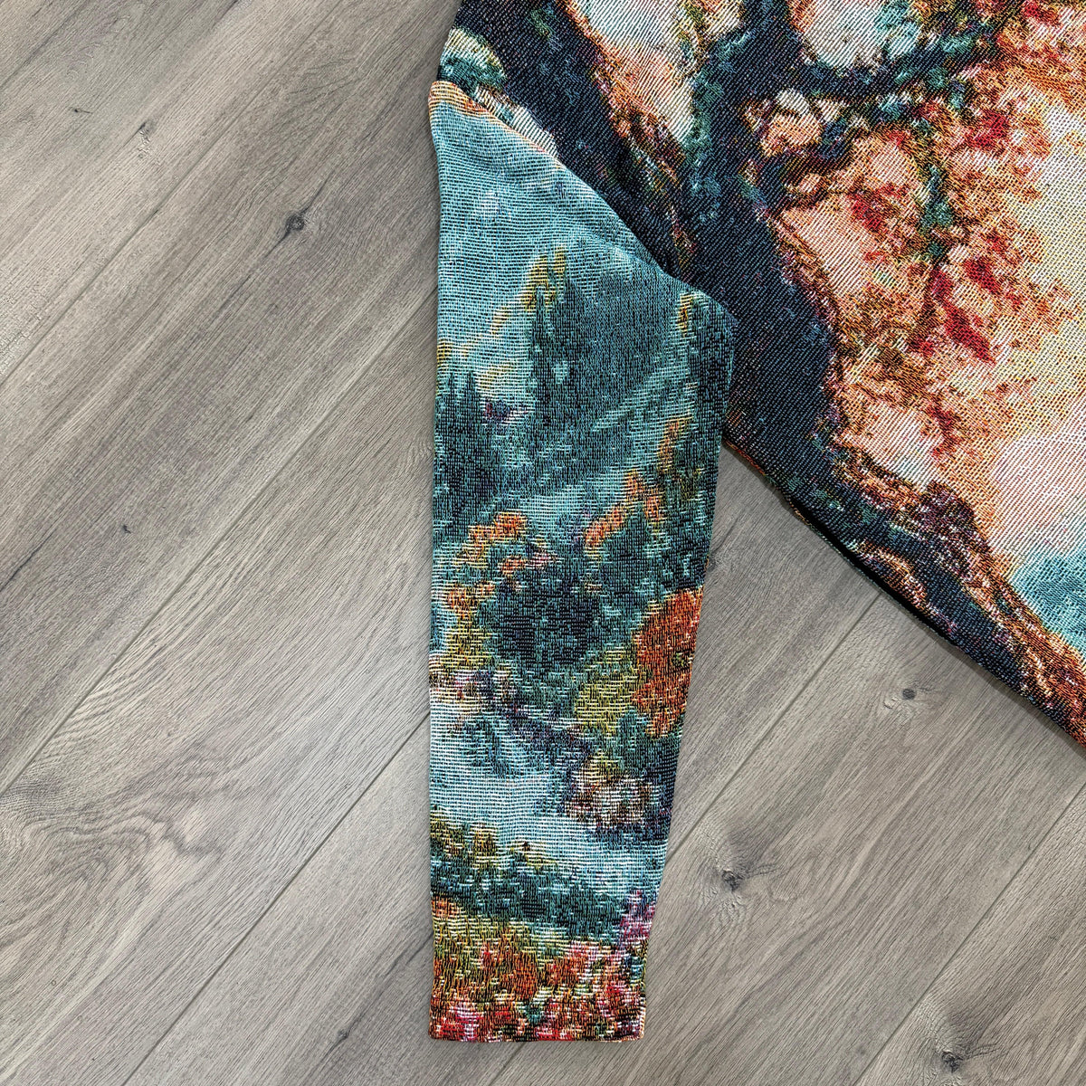 RDMCLOTHINGART tapestry hoodie VALLEY OF PEACE TAPESTRY JACKET