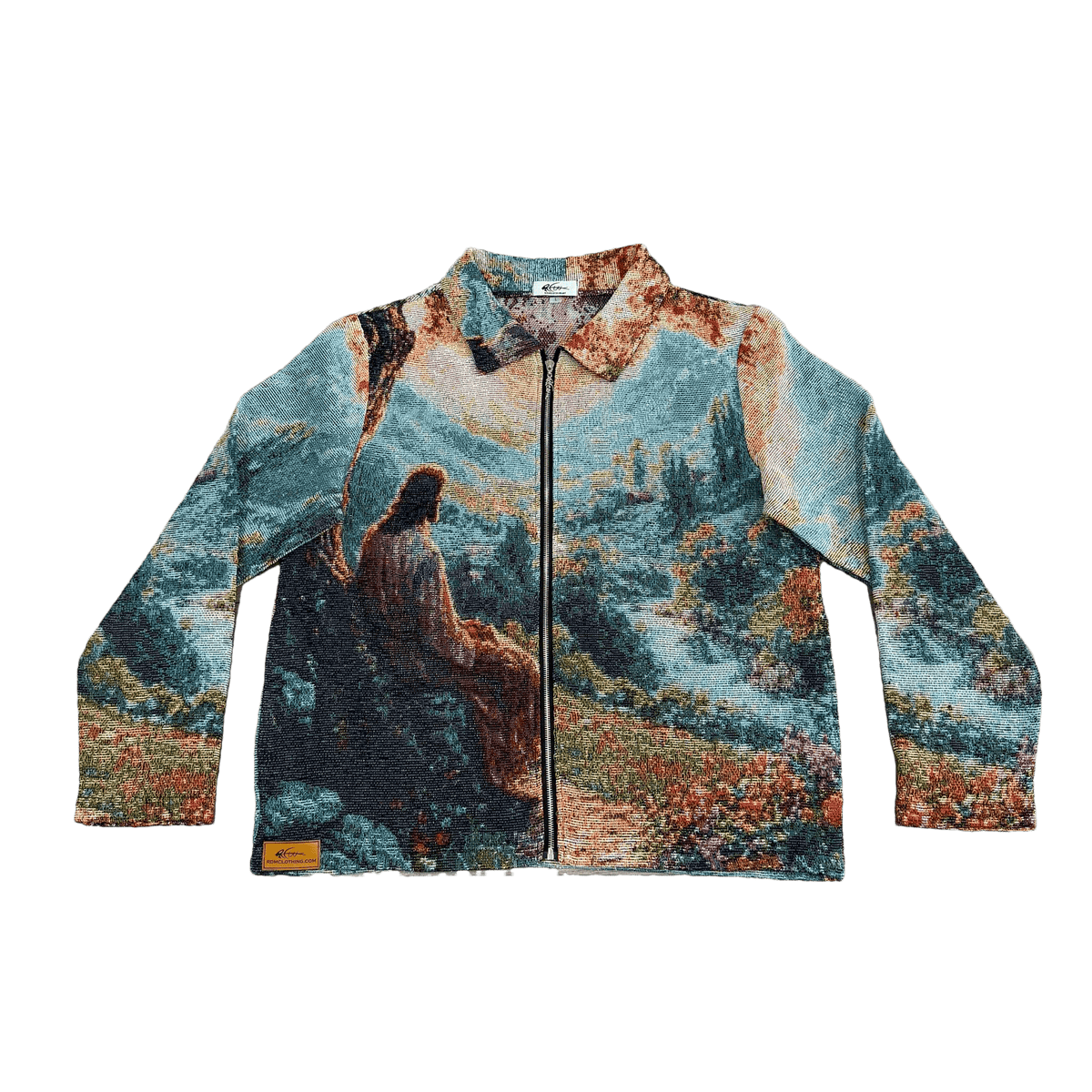 RDMCLOTHINGART tapestry hoodie VALLEY OF PEACE TAPESTRY JACKET