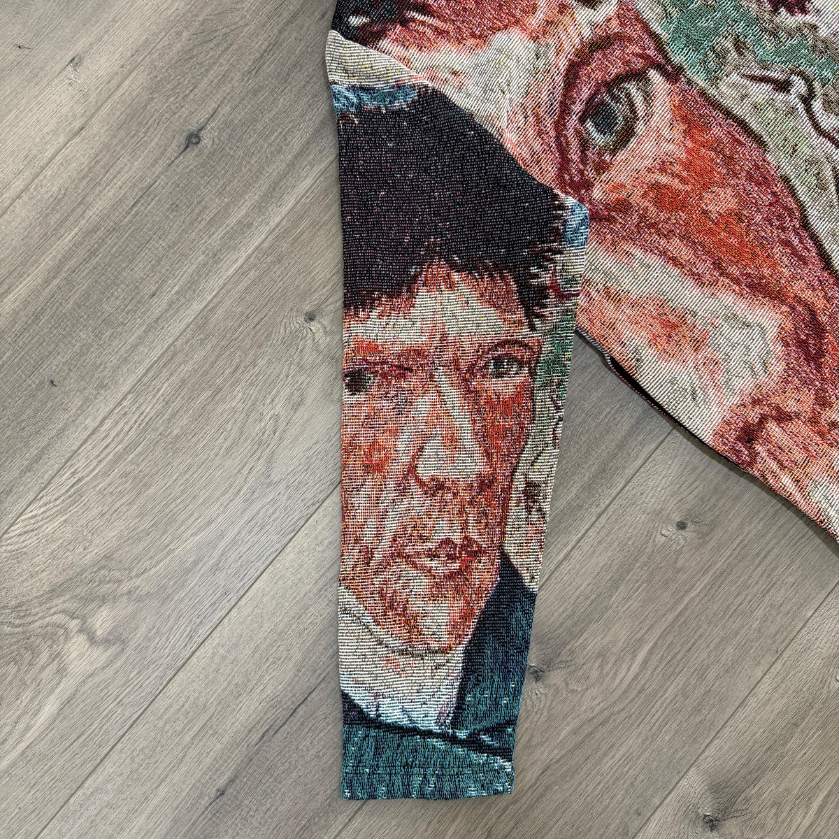 RDMCLOTHINGART tapestry hoodie VAN GOGH SELF PORTRAIT TAPESTRY JACKET