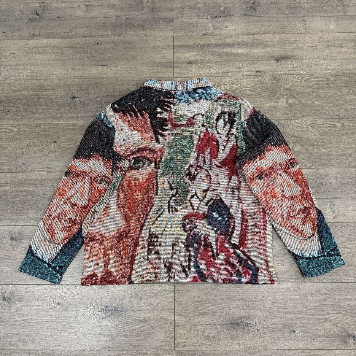 RDMCLOTHINGART tapestry hoodie VAN GOGH SELF PORTRAIT TAPESTRY JACKET