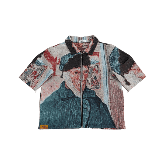 RDMCLOTHINGART tapestry hoodie VAN GOGH SELF PORTRAIT TAPESTRY TEE