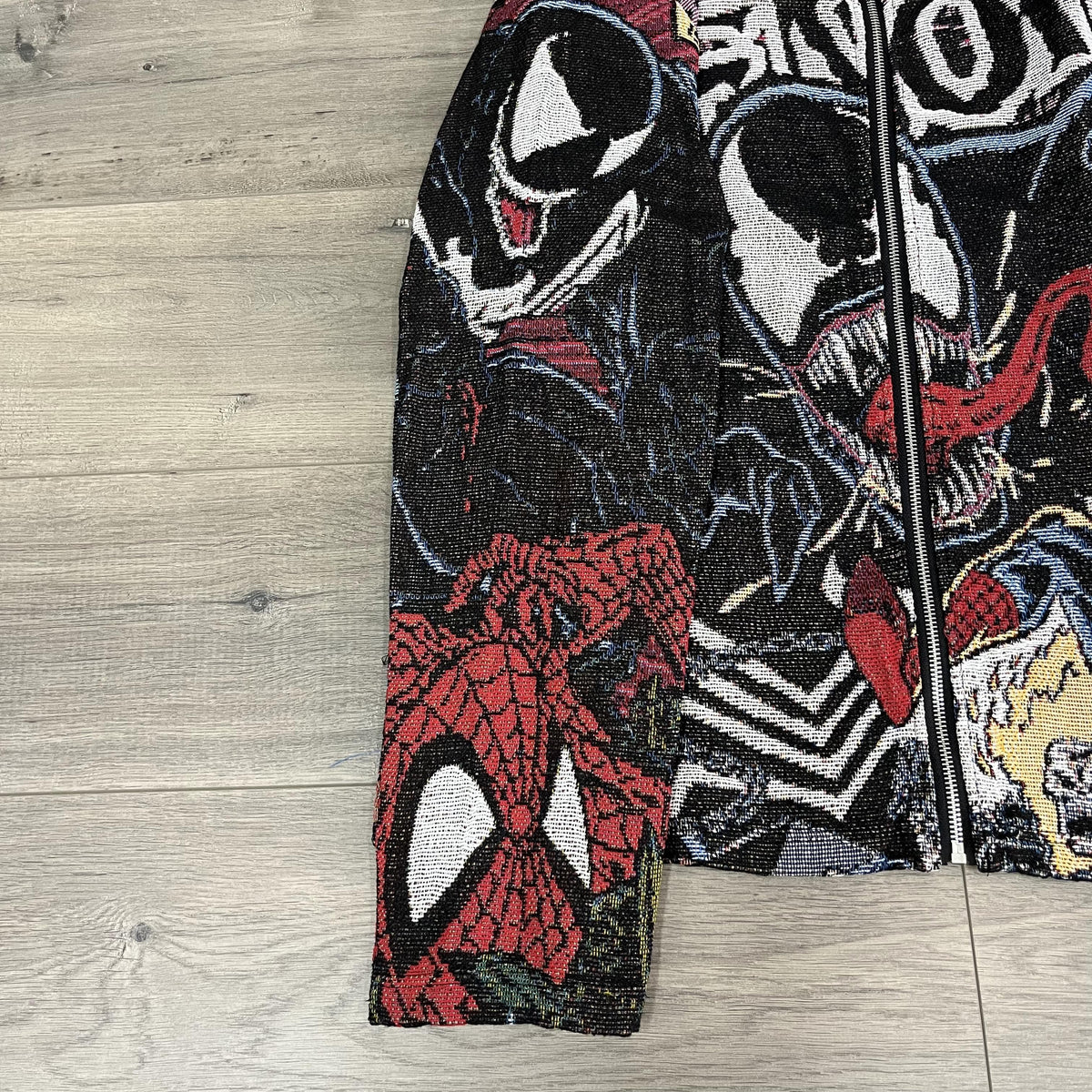 RDMCLOTHINGART tapestry hoodie VENOM JACKET