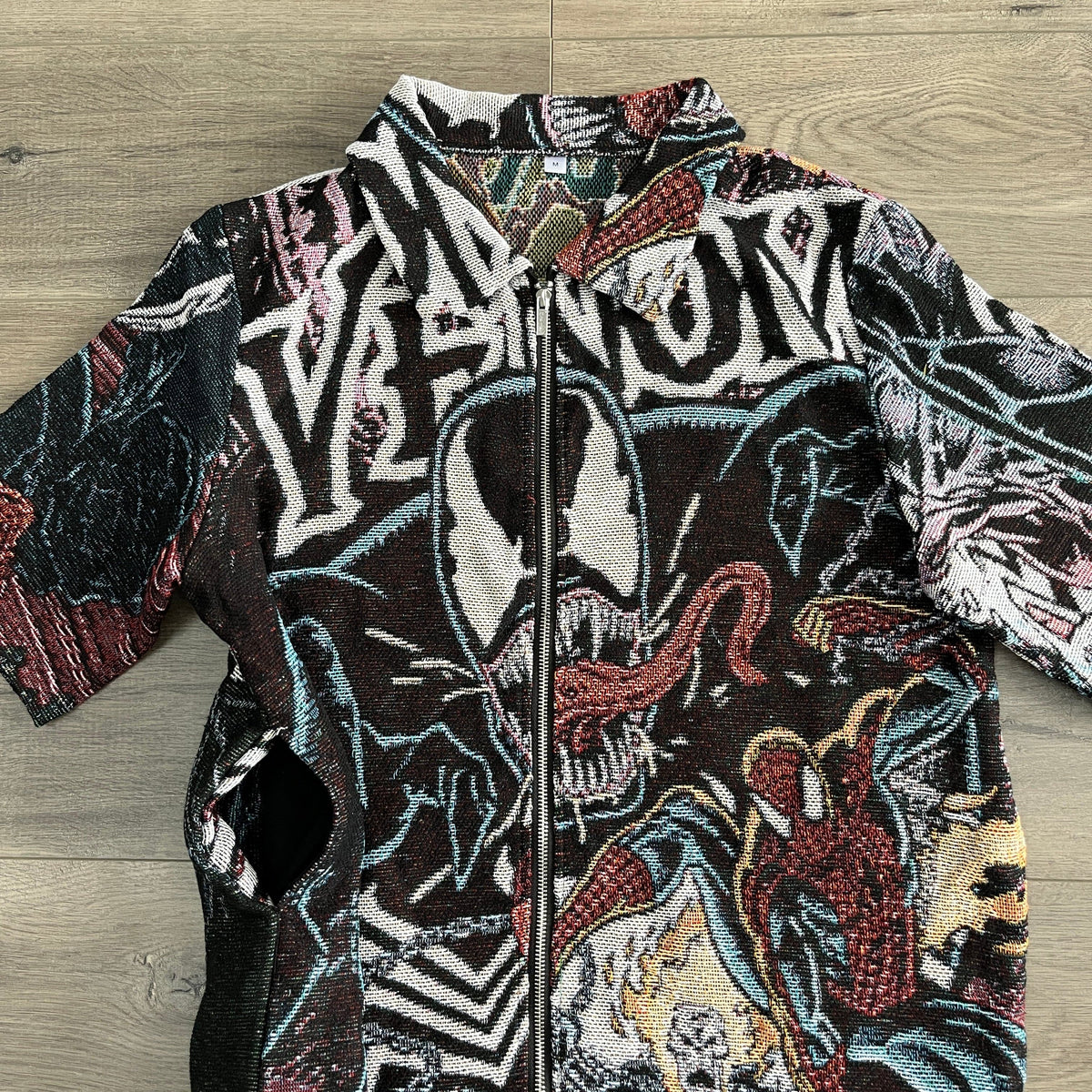 RDMCLOTHINGART tapestry hoodie VENOM TAPESTRY TEE