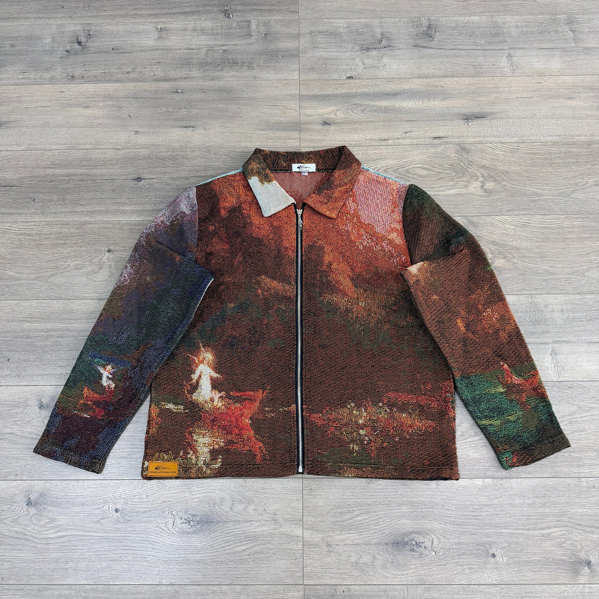 RDMCLOTHINGART tapestry hoodie VOYAGE OF LIFE TAPESTRY JACKET