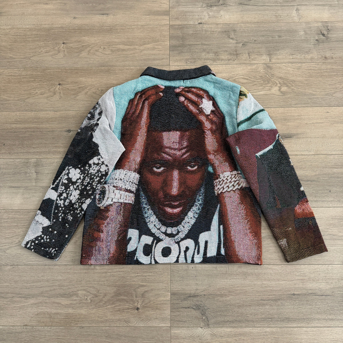 RDMCLOTHINGART tapestry hoodie YOUNG DOLPH TAPESTRY JACKET