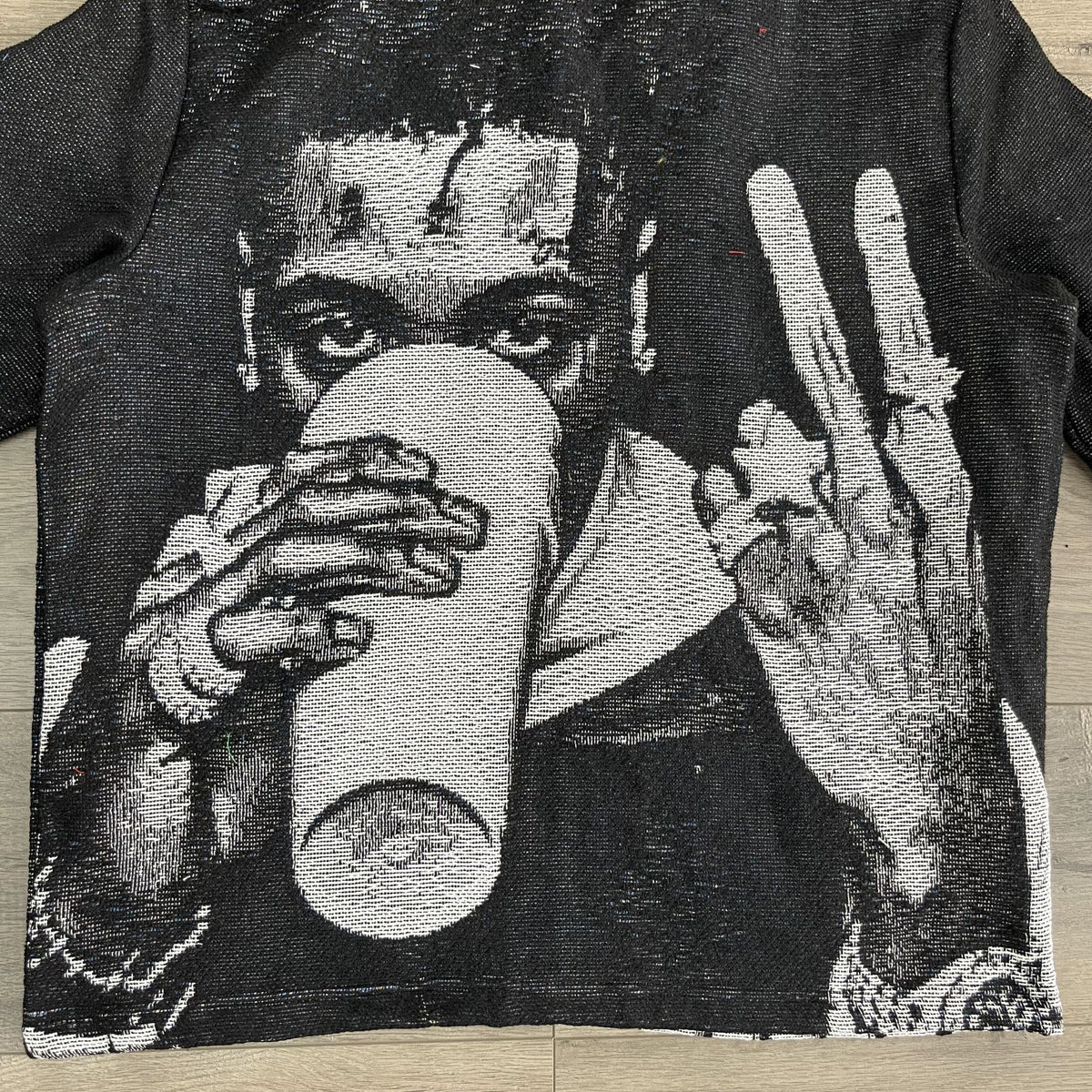RDMCLOTHINGART tapestry hoodie YOUNGBOY TAPESTRY TEE