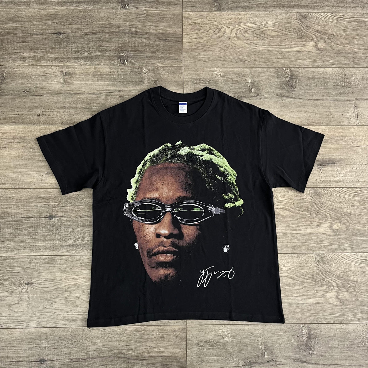 RDMCLOTHINGART tapestry hoodie YOUNGTHUG HEAVY WEIGHT COTTON TEE-8029