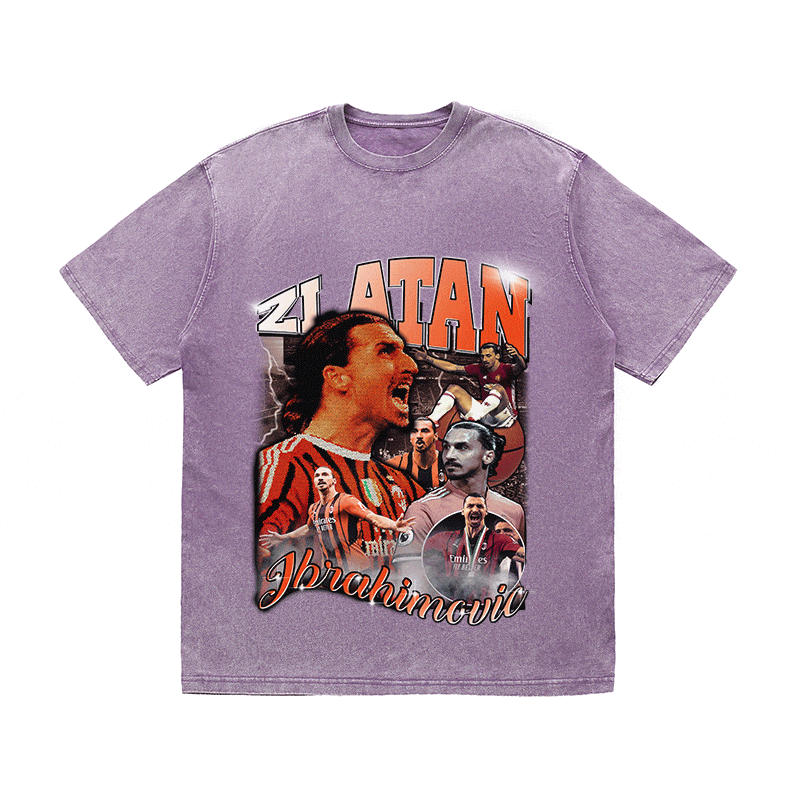 RDMCLOTHINGART tapestry hoodie ZLATAN HEAVY WEIGHT COTTON TEE-9181